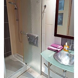 Salle de douche à l'étage DUPLEX